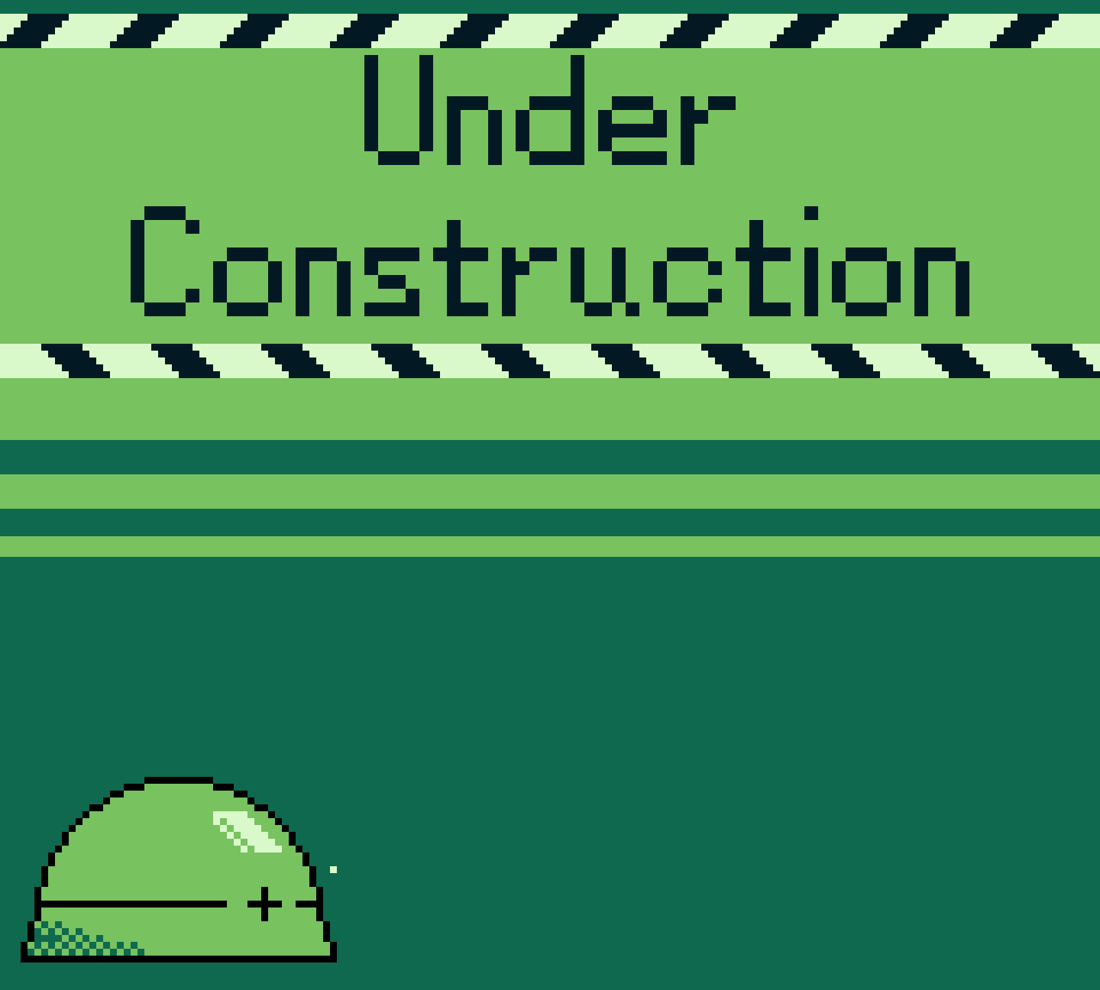 He's working on it! Come back soon!